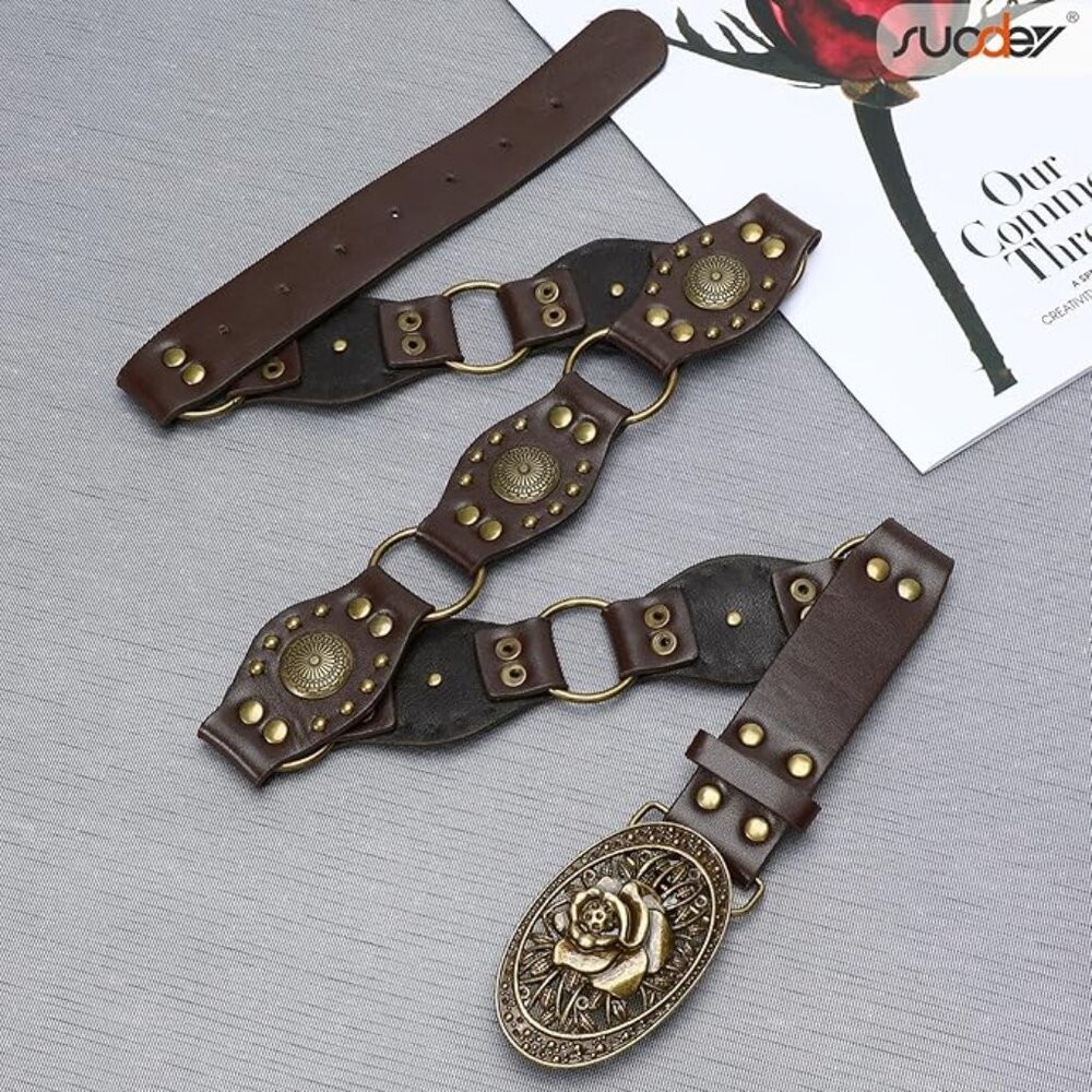 Western Leather Belt